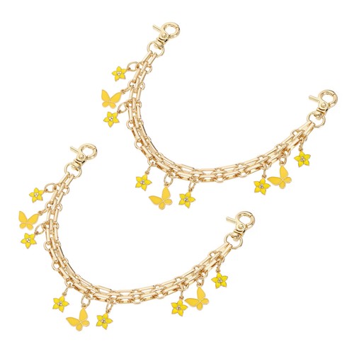 Pour 2pcs chaîne de - 2pcs, 10"