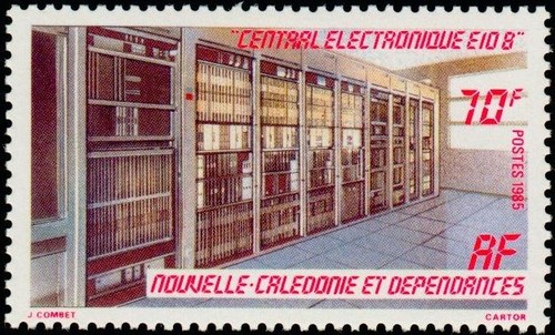 Timbre nouvelle calédonie - timbre,