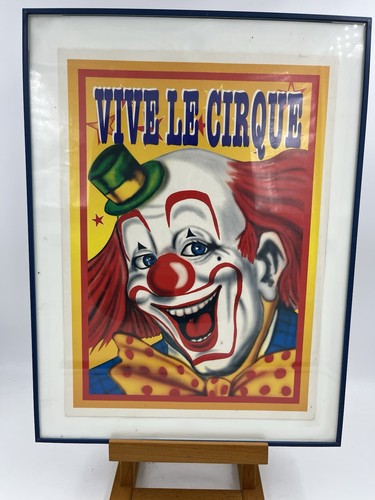 Affiche vive cirque - affiche, le