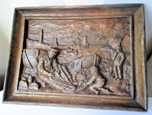 Ancien bas relief sculpture - ancien,