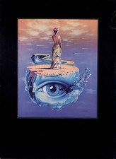 SIUDMAK AFFICHE POSTER ANNÉES 80 L'OEIL