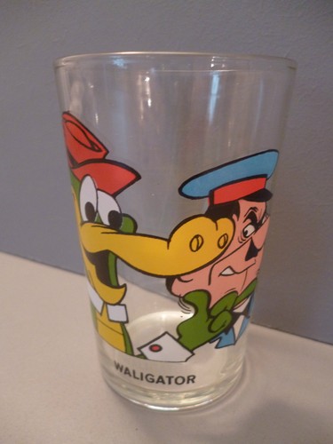Verre moutarde illustré - a,