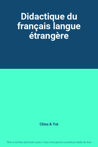 Didactique français langue - du,