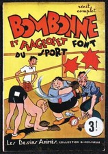 Les dessins animés (1939) 8 Bombonne et Flageolet font du sport (Cica) (TBE)