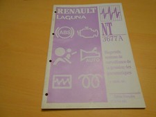 notice technique RENAULT LAGUNA diagnostic surveillance de la pression des pneus
