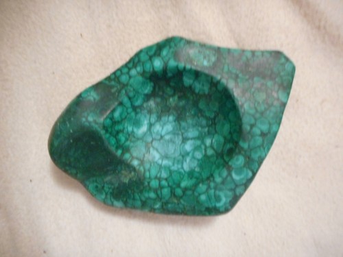 Cendrier malachite 4kg - malachite,