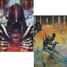 1991 ALIENS GENOCIDE #1 & #2