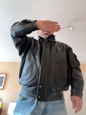 blouson cuir moto motard XL Hein Gericke
