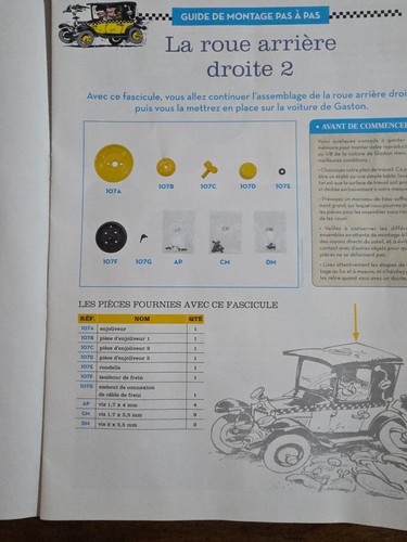 Construisez voiture de - la,