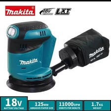 Makita DBO180Z 18V Sans Fil – Ponceuse Orbitale Aléatoire Professionnelle