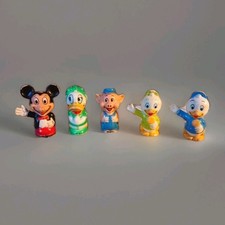 5 Figurines Mickey Donald Duck