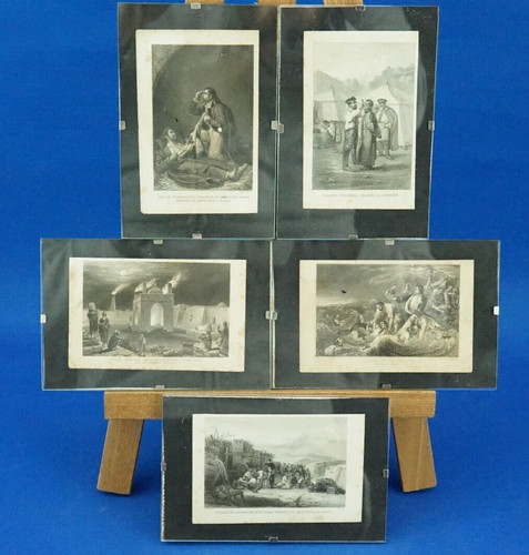 Lot estampes russes - lot,