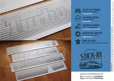 18 Turbo R18 Phase 1 Gris - Autocollants Stickers Kit Complet Conforme