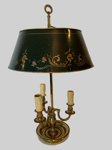 Lampe bouillotte bronze et - en,