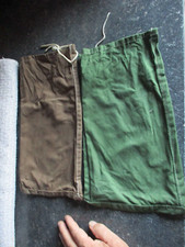 2 Anciens Sacs Toile à Piquets d'ancienne Toile de Tente Militaire ou Campeur