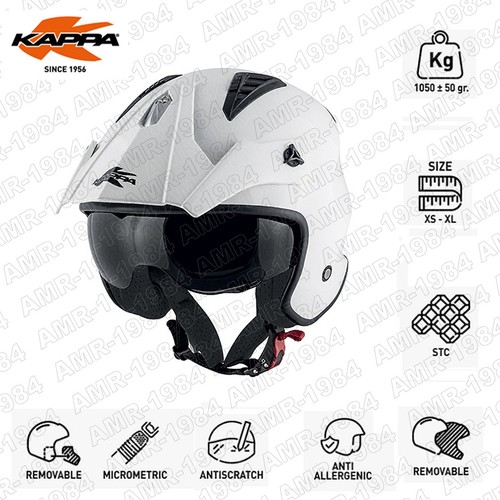 Casque kappa demi jet - kappa,