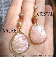 Boucles d'Oreille NACRE