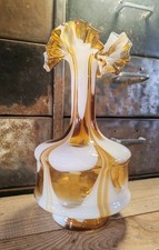 Vase Verre Soufflé Murano Design Carlo Moretti H 32 Cm