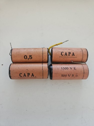 Lot condensateurs anciens - lot, 4