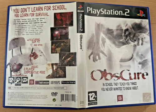 Obscure sony playstation ps2 - obscure,