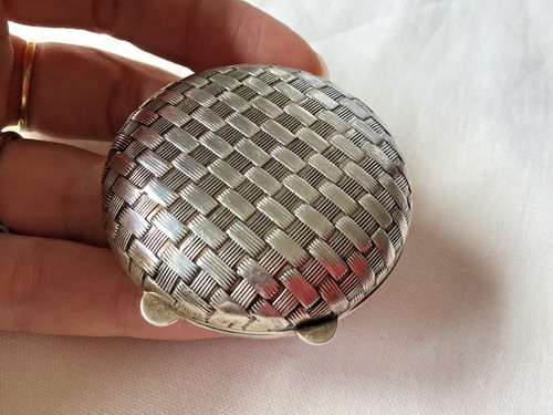Boite pilulier argent - boite,