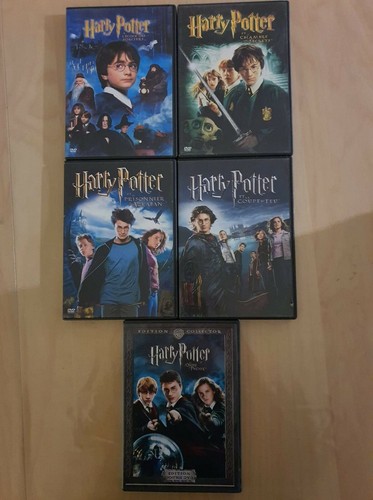 Harry potter films dvd - harry, 5