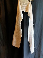 Dentelle ancienne pour aube - ancienne,