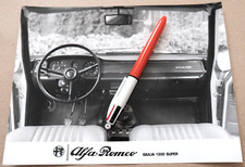ALFA ROMEO GIULIA 1300 SUPER Photo Presse Originale Archive No Brochure Prospekt