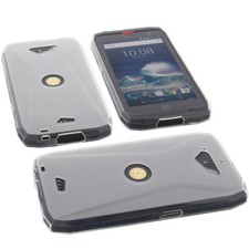 Étui pour CrossCall Action X3 Sac Housse Portable TPU Coque Transparente