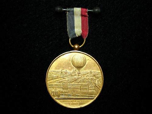 Medaille cuivre 50mm paris - medaille,