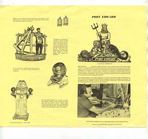 Port edward souvenir menu - port,
