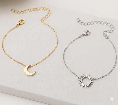 Bracelet cheville duo - bracelet,