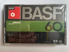 basf lh i 60 cassette vierge tape neuve sous blister