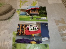 2 cartes publicitaire Alinéa - magasin meubles et déco