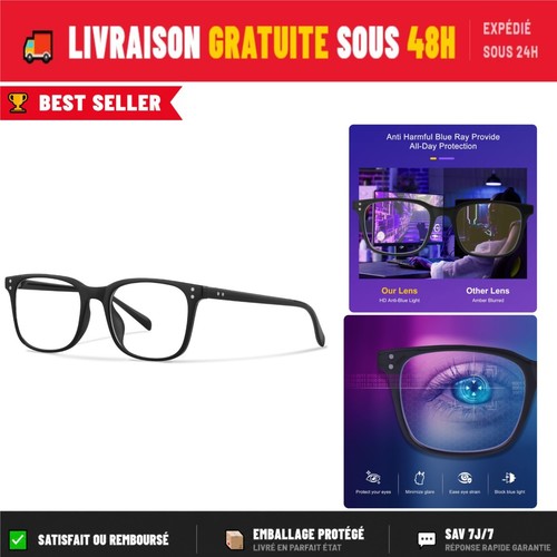 Lunettes anti lumière bleue - lunettes,