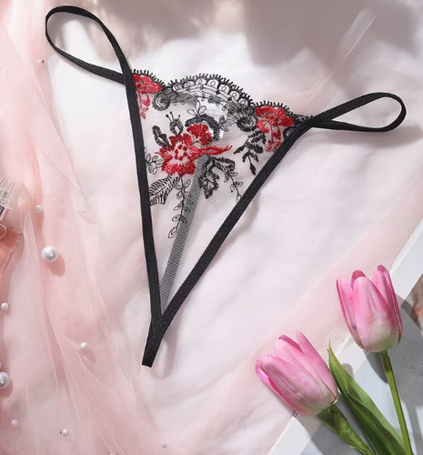 String brodé taille - brodé, s