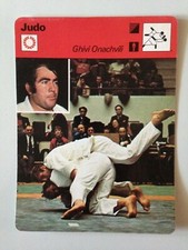 CARTE EDITIONS RENCONTRE 1978 / JUDO - GHIVI ONACHVILI
