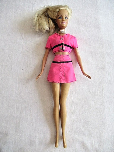 Barbie ensemble rose - rose, fluo