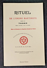RITUEL de l'ORDRE MARTINISTE -