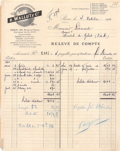 1906 machines agricoles - 1906, r