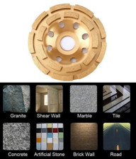 Disque Diamant 125x22,2mm à Meuler Poncer Béton Granit Pierre Brique grès..