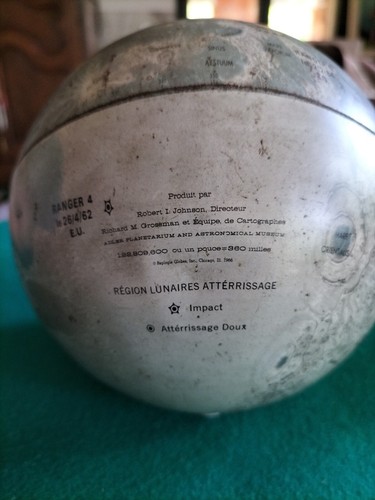 Globe lunaire replogel - replogel, globes