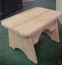 SOLID Oak wooden wood Foot