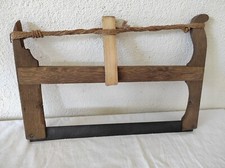 Ancienne petite Scie à Buches, Scie à bois manuelle coupe douce  Lame 40cm