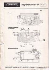 Service Manuel D'Instructions pour Grundig City Boy 207 A, Transistor 100