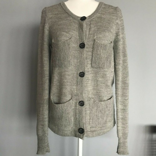 Gap grey women cardigan m - grey,