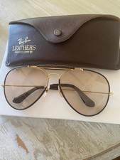 Lunette de soleil Ray Ban Vintage Cuir Bausch &Lomb