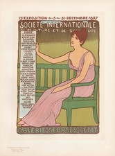 Affiche Art Nouveau Galerie
