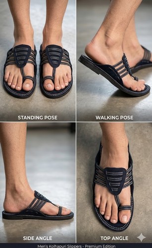 Pantoufles hommes cuir - hommes,
