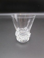 DAUM: verre de table ancien en